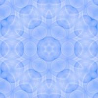 Light blue abstract background. Artistic kaleidoscope pattern. Free Photo