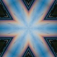 Colorful abstract square background. Kaleidoscope pattern. Free background. photo