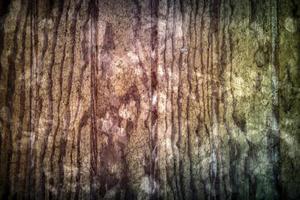 Old and weathered vintage wooden plank background with scratches. photo