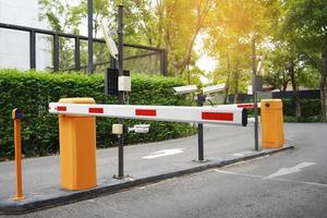 Automatic Barrier Gate , Security system for building and car entrance vehicle barrier