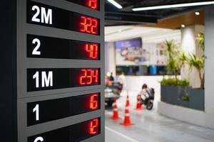 LED Parking Displays System, Car Park Display System For Guidance of Motorists photo
