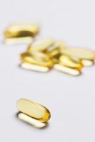 Fish oil capsules photo