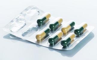 Plister pack with pills photo