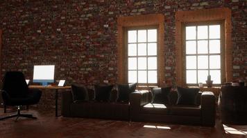 3D illustration Background for advertising and wallpaper in architecture and interior scene. 3D rendering in decorative concept. photo
