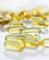 Fish oil capsules photo