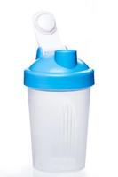 Empty protein shaker photo