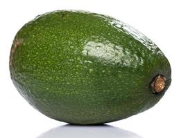 Fresh green avocado photo