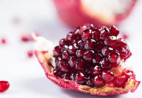 Fresh ripe pomegranate photo