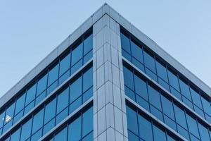 close up of modern buildings photo