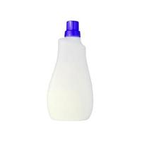 detergent bottle for liquid laundry detergent or cleaning agent or bleach or fabric softener photo