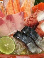 Sashimi close up photo