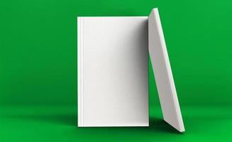 3d Render Book mockup photo