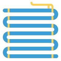 evaporator flat icon vector illustration