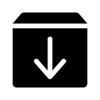 archive message vector icon