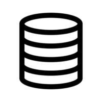 database vector icon