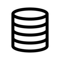 database vector icon