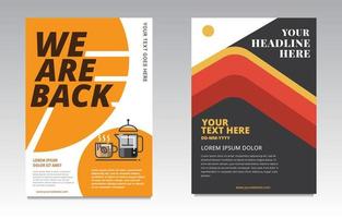 Simple Flyer Template vector