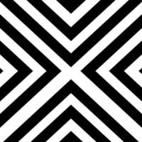 Seamless pattern black and white with regular diagonal lines shape. vector