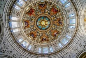 Berlin, Germany, 2014. Ceiling Detail of the Cathedral photo