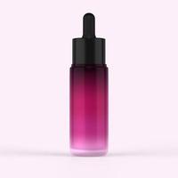 Skincare serum realistic mockup isolated photo