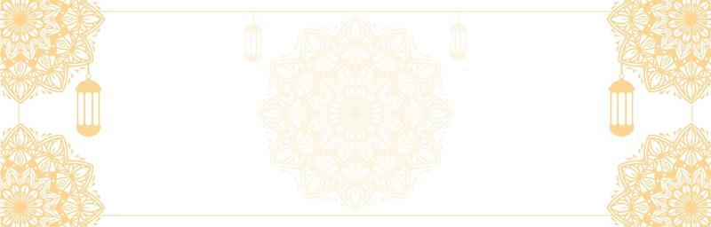 islamic background vector graphics with arabic mandala ethnic elements for eid, ramadan kareem, muharram or eid mubarak banners