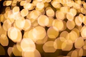 Abstract blurred Christmas light bokeh background.