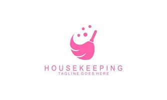 Home Cleaning and Home service logo design vector
