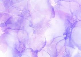 Hnad painted purple watercolour texture vector
