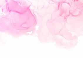 elegant pink watercolour painted background vector