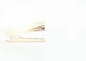 paper stapler isolated photo