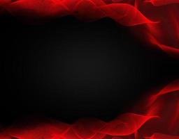Abstract curve red line background