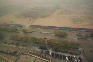 Haze pollution problems exceeded standards in crowded cities photo