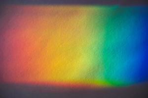 A Prism Full Rainbow Light Background Overlay photo