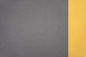 Yellow and gray paper background photo