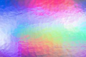 An iridescent holographic foil background pastel colors photo