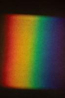 una superposición de fondo de luz de arco iris completo de prisma foto