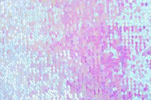 Pink and blue sequins background photo