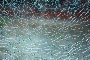 Shattered glass background photo