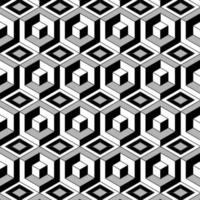Stylish hexagonal line pattern background vector