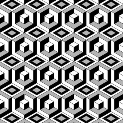 Stylish hexagonal line pattern background