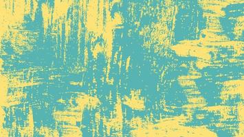 Abstract Aged Vintage Blue Yellow Grunge Texture Background vector