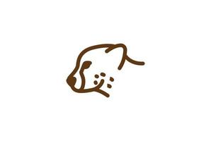 cara de cabeza de gato de guepardo salvaje africano vintage para vector de diseño de logotipo de conservación de safari de zoológico