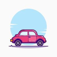 Car Cartoon Illustration vector