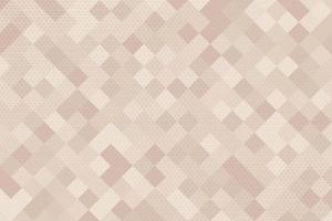 Light brown square pattern background with halftone. Geometric shape abstract banner design. Modern and minimal pixel style. You can use for cover template, poster, flyer, print ad. Vector EPS10