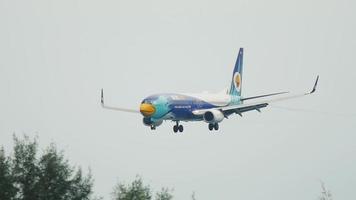 boeing 737 nok air vole vers la terre video