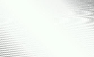 Abstract diagonal stripes background design. Curved line pattern. White background. Vector illustration