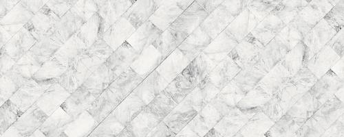 textura de piedra de mármol blanco panorámico para el fondo o lujosos suelos de baldosas y diseño decorativo de papel pintado. foto