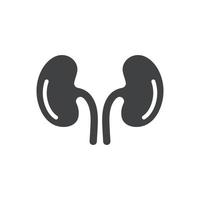 Kidney healthy logo vector