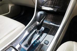 Automatic transmission gear shift. photo