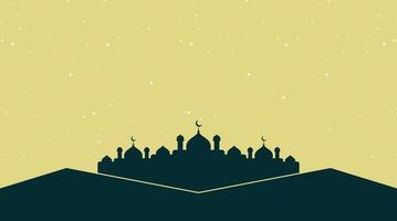 Islamic Background. Eid Mubarak Background. Ramadan Kareem Background. vector